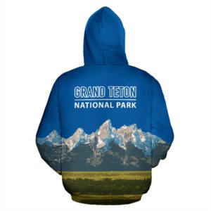 The Granite Peaks Of Grand Teton National Park Hoodie - BN14