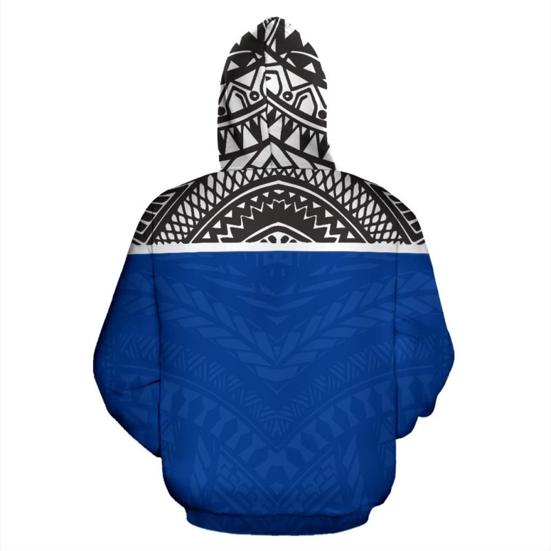 Marshall Islands All Over Hoodie - Micronesian Style - Bn09