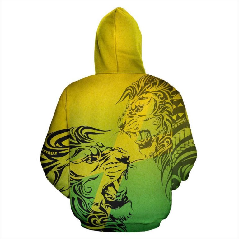 Jamaica Lion Hoodie (Zip-up) - J4
