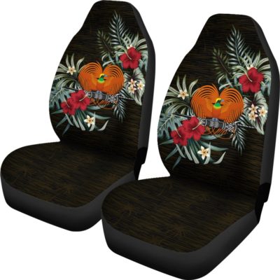 Papua New Guinea Hibiscus Car Seat Covers A7