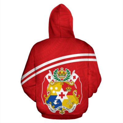 Tonga All Over Hoodie - Rugby Style - Bn09
