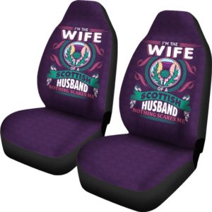 Wife Of Scottish Husband Car Seat Covers A7