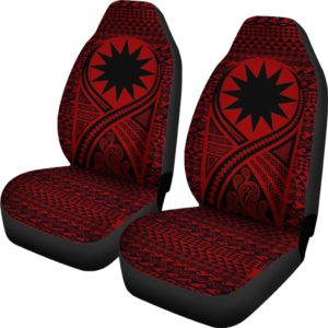 Nauru Car Seat Cover Lift Up Red - BN09