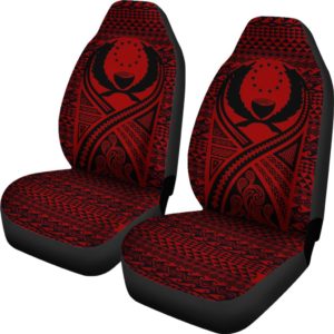 Pohnpei Car Seat Cover Lift Up Red - BN09
