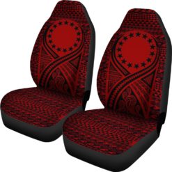 Cook Islands Car Seat Cover Lift Up Red - BN09