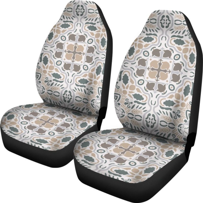 Portugal Car Seat Covers - Azulejos Pattern 04 Z2