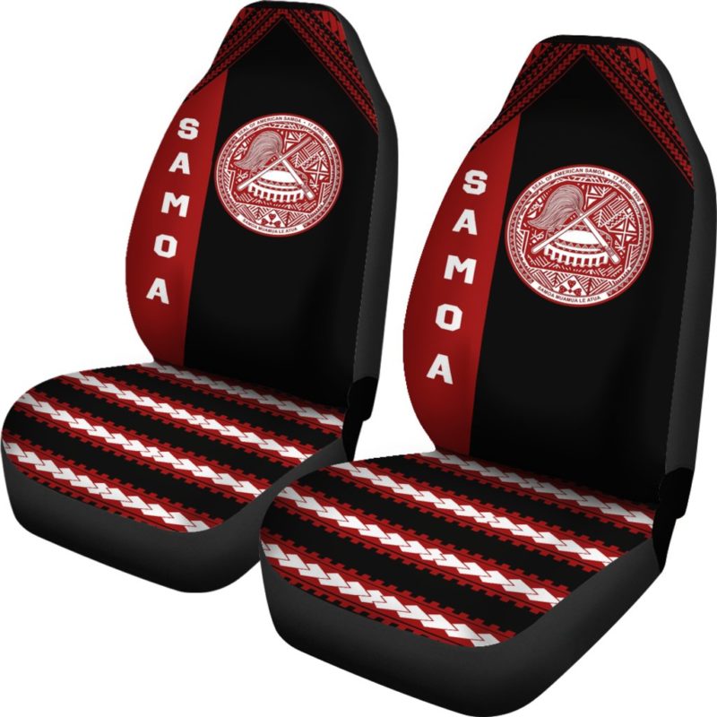 Seal of American Samoa Car Seat Covers K4