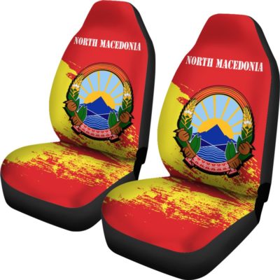 North Macedonia Special Car Seat Covers A69