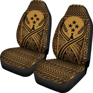 Kosrae Car Seat Cover Lift Up Gold - BN09