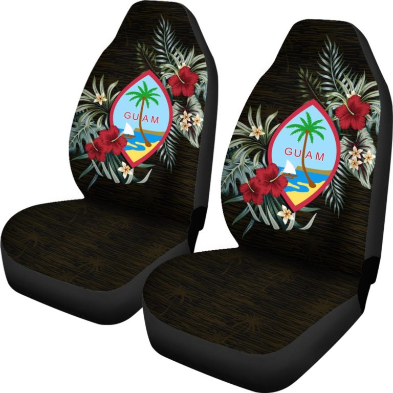 Guam Hibiscus Car Seat Covers A7