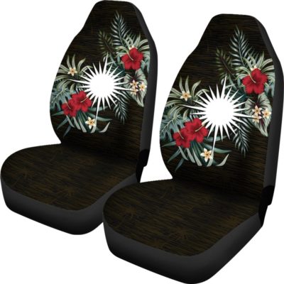 Marshall Islands Hibiscus Car Seat Covers A7