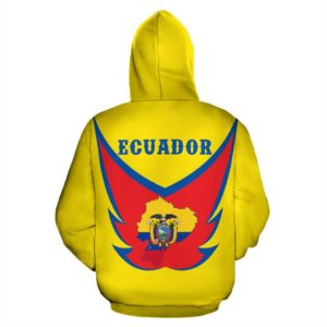 Ecuador Zip Up Hoodie Flying Yellows K4