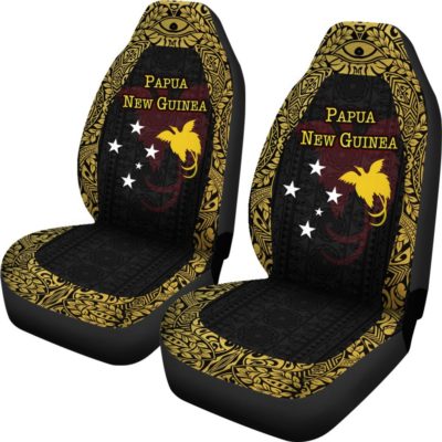 Papua New Guinea Car Seat Covers - Erudite Eye - BN11
