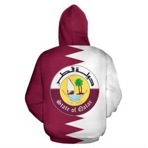 Qatar is in My DNA Zip Up Hoodie K4