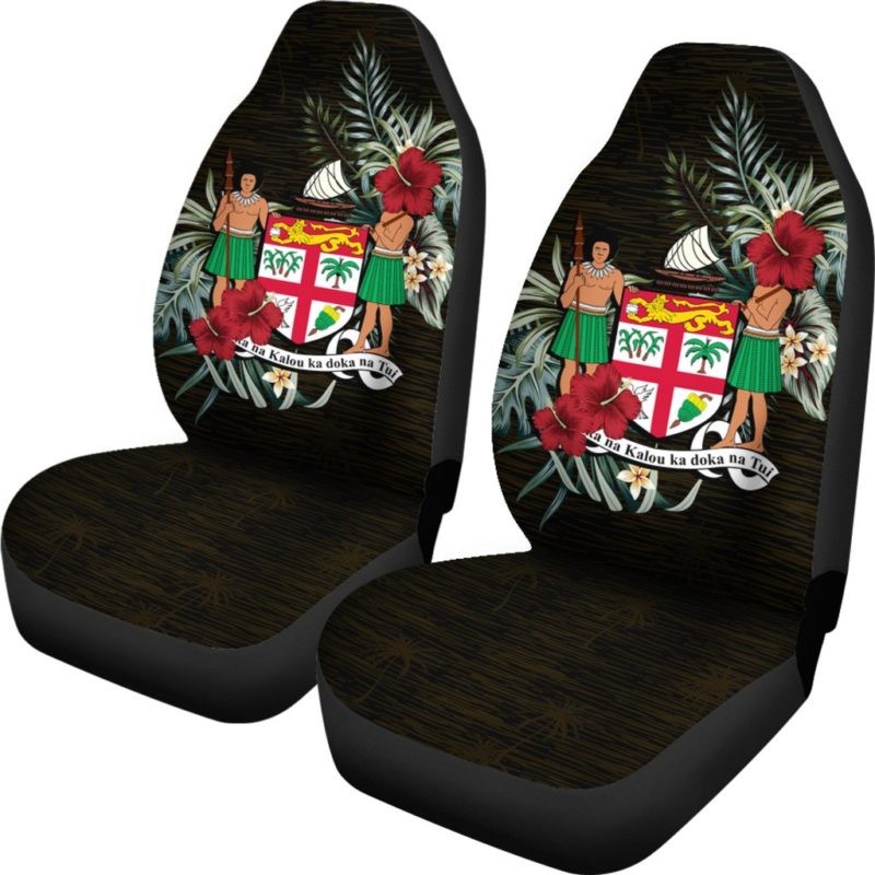 Fiji Hibiscus Car Seat Covers A7