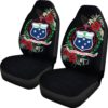 Samoa Hibiscus Coat of Arms Car Seat Covers A02