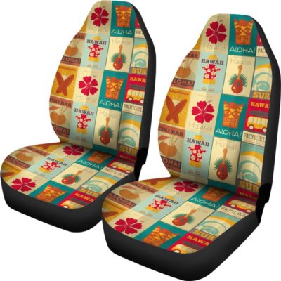 Hawaii Symbol Car Seat Covers J9