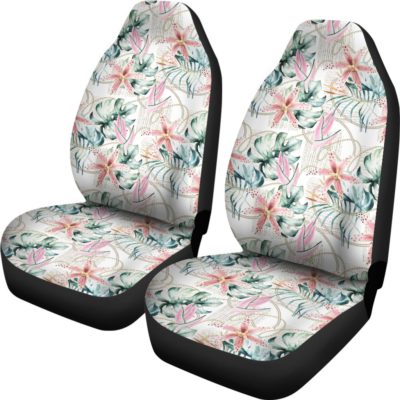 Hawaii Tropical Orchids Car Seat Covers J7