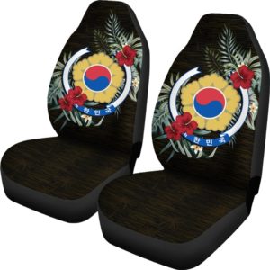Korea Hibiscus Car Seat Covers A7