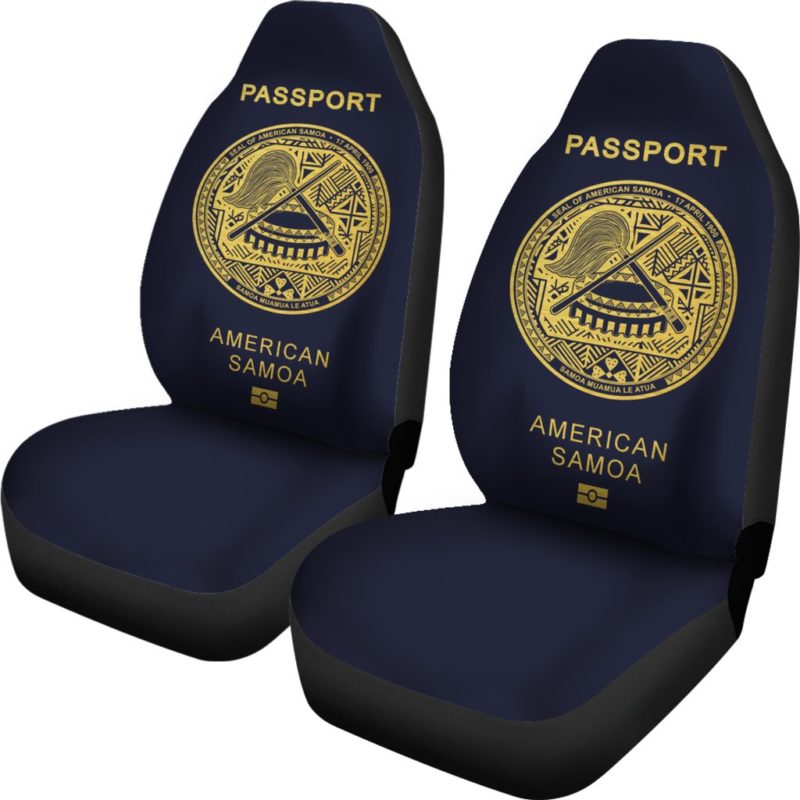 American Samoa Passport Car Seat Covers - BN04