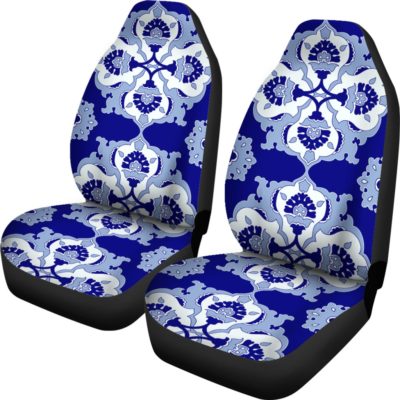 Portugal Car Seat Cover - Azulejos Pattern 03 Z3