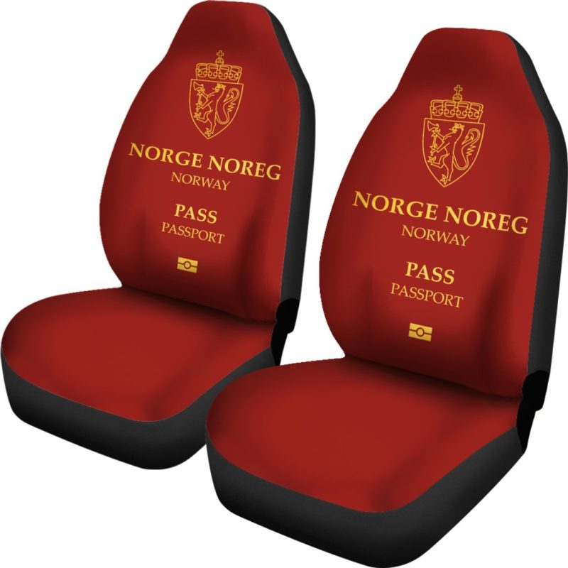 Norway Car Seat Covers - Norway Passport - BN04