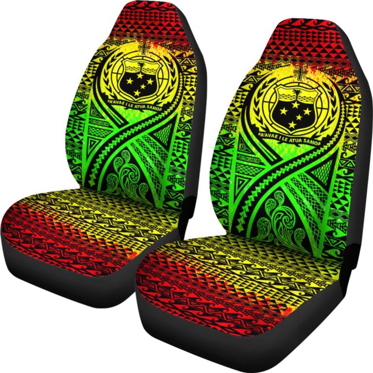 Samoa Car Seat Cover Lift Up Reggae - BN09