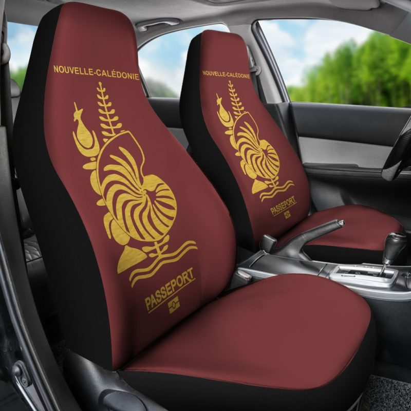New Caledonia Passport Car Seat Cover - BN04