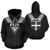 Fiji All Over Hoodie - White Sailor Style - Bn01