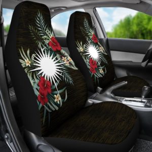 Marshall Islands Hibiscus Car Seat Covers A7