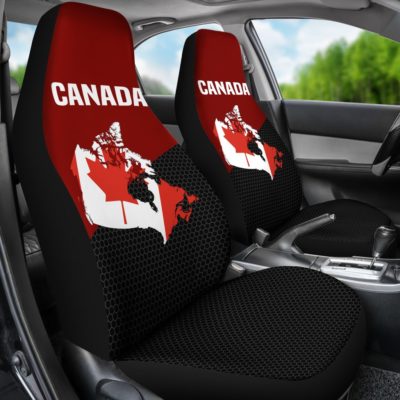 Canada Map Special Car Seat Covers A5