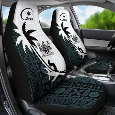 Fiji Coconut Tree Car Seat Covers K4