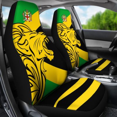 The Lion In Jamaica Car Seat Covers - BN11