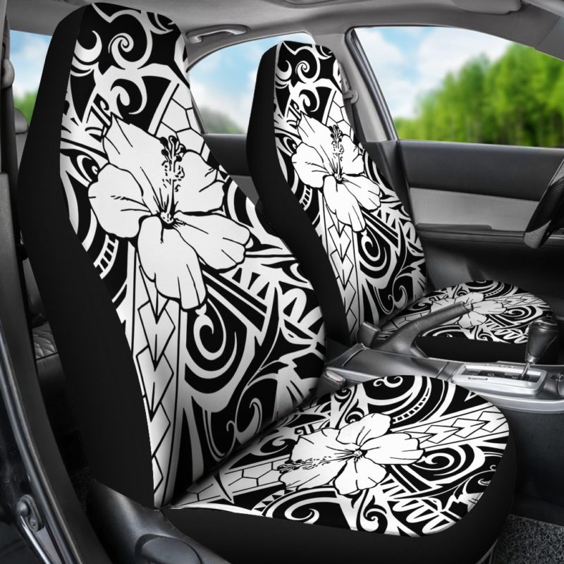 Hawaii Polynesian Hibiscus Car Seat Covers H9