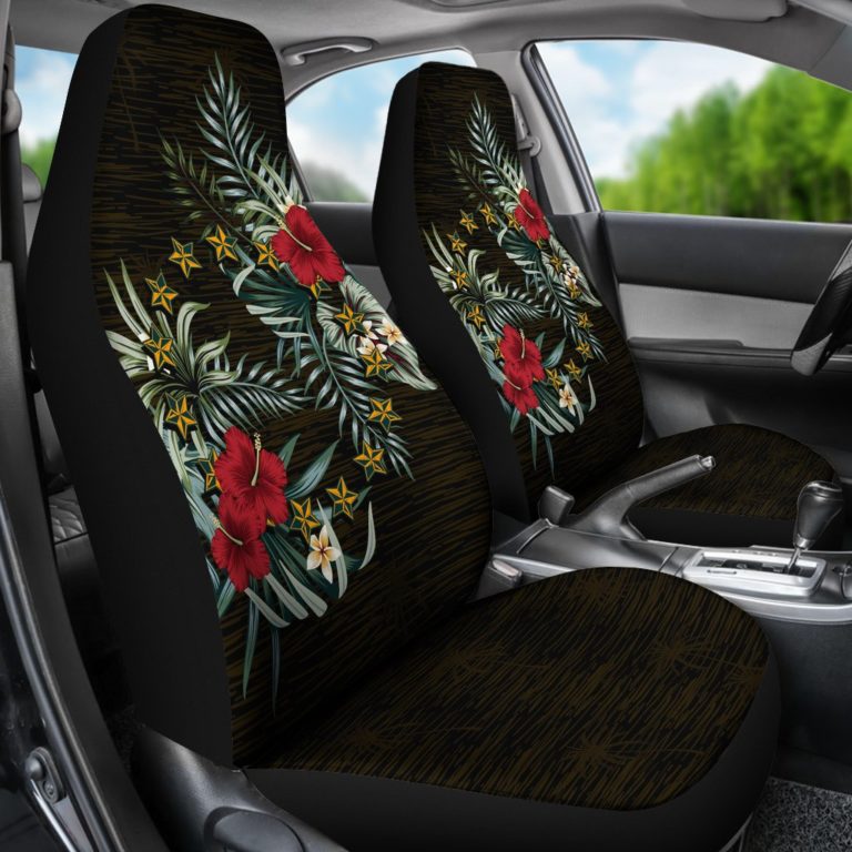 Cook Islands 15 Finest Hibiscus Car Seat Covers A7
