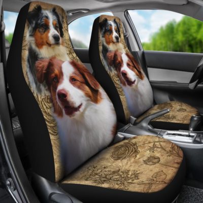 Australian Shepherd Car Seat Covers (Set of 2) - BN