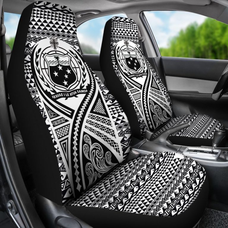 Samoa Car Seat Cover Lift Up Black - BN09
