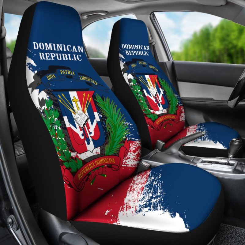 Dominican Republic Special Car Seat Cover (Set of Two) A7