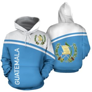 Guatemala All Over Hoodie - Curve Version - Bn11