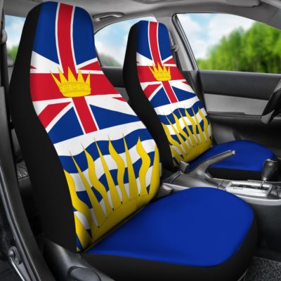 CANADA BRITISH COLUMBIA FLAG CAR SEAT COVERS TH9