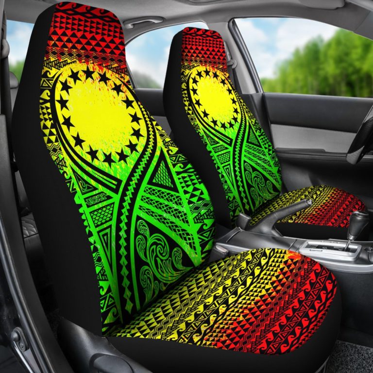 Cook Islands Car Seat Cover Lift Up Reggae - BN09