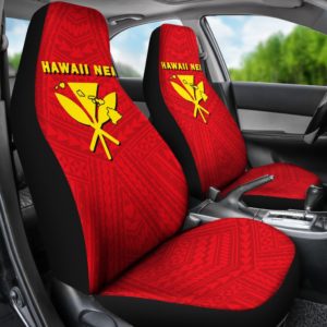 Hawaii Kanaka Polynesian Car Seat Covers - AH - J71