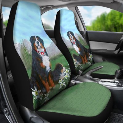 Switzerland Bernese Mountain Dog Car Seat Covers 06 H1