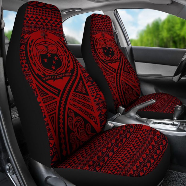 Samoa Car Seat Cover Lift Up Red - BN09