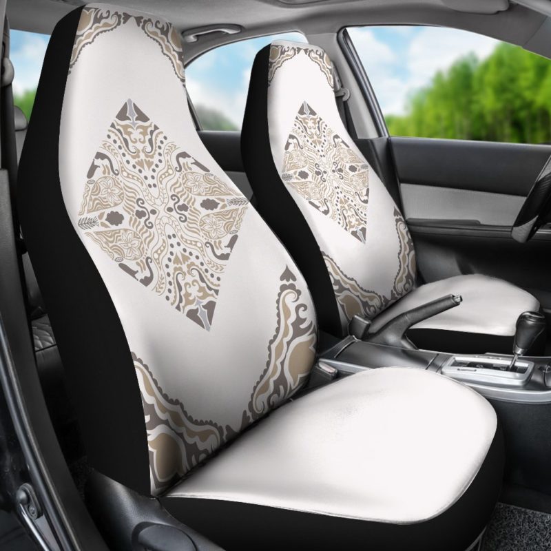 Portugal Car Seat Covers - Azulejos Pattern 02 Z2