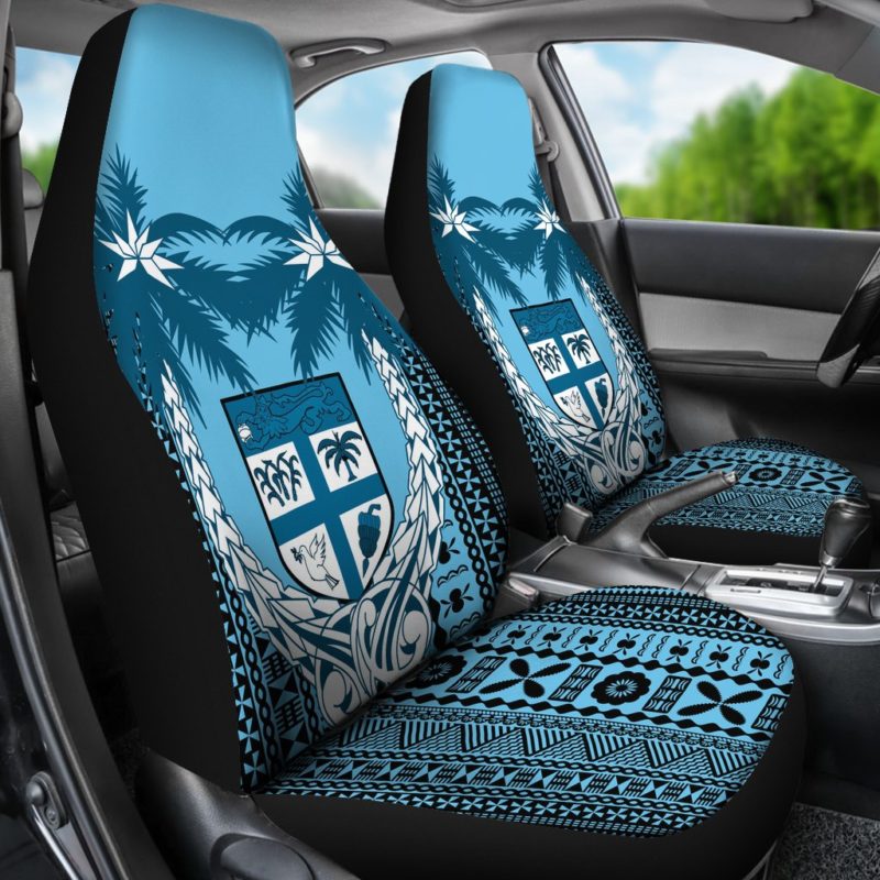 Fiji Tapa Coconut Car Seat Covers A02