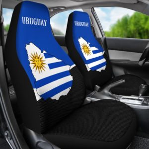 Uruguay Map Car Seat Covers A5