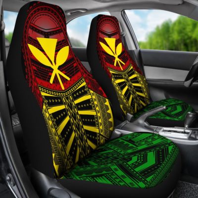 Hawaii Kanaka Maoli Tribal Car Seat Covers BN04
