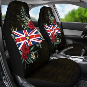 Niue Hibiscus Car Seat Covers A7