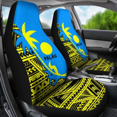 Palau Coconut Tree Car Seat Covers K4